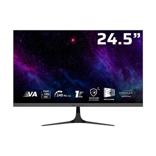 Monitor Gamer 24.5 Pulgadas COSMOS EDGE MCE245P BALA RUSH VA - Resolucion: 1920 x 1080  FHD Frecuencia: 240Hz