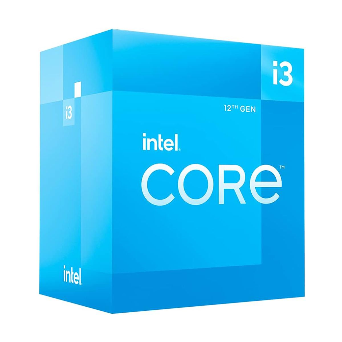 PROCESADOR INTEL (BX8071512100) CORE I3-12100 S-1700 4CORE 3.3GHZ 65W GRAFICOS