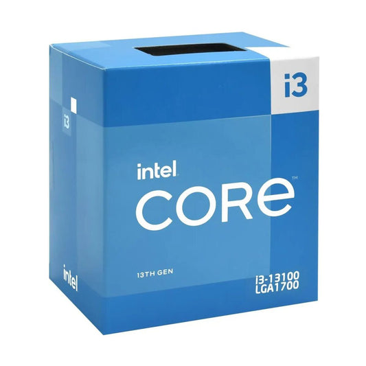 CPU INTEL CORE i3-13100 4CORE, 12MB, 3.4GHZ, S-1700,Quad-Core, 12MB Smart Cache 