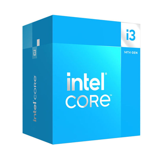 Procesador Gaming Intel(r) Core(tm)i3-14100 3.5GHz - 4 nucleos, Socket LGA1700, Graficos UHD 730 con disipador. (MOTHERBOARD CHIPSET 600 - 700)