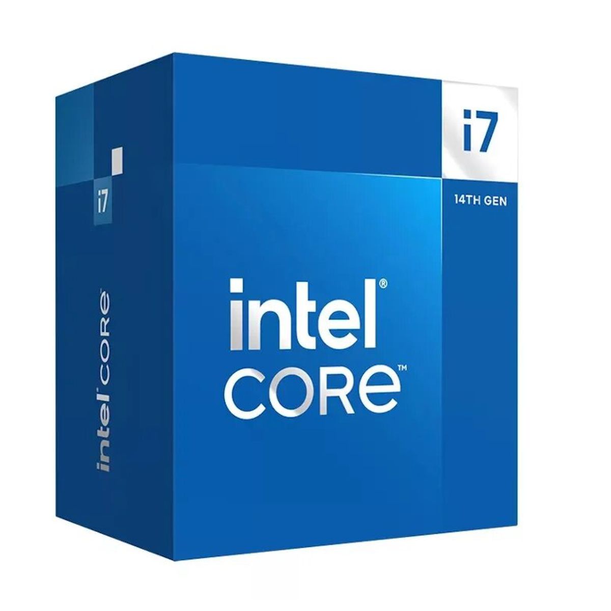 Procesador IntelCore i7-14700F de 5.4 GHz Max Turbo - 20 Core, 28 Threads, 33Mb Smart Cache con disipador, requiere GRAFICO(MOTHERBOARD LGA1700)
