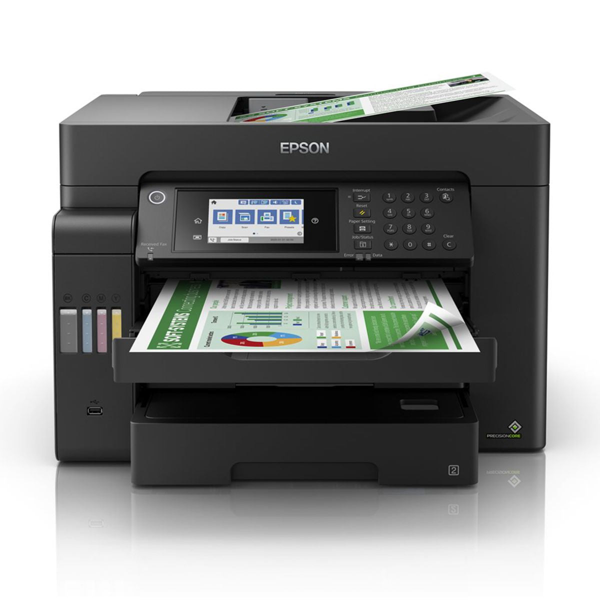 Impresora multifuncional EPSON L15150 - 4800 x 1200 DPI, Inyeccion de tinta, 25 ppm