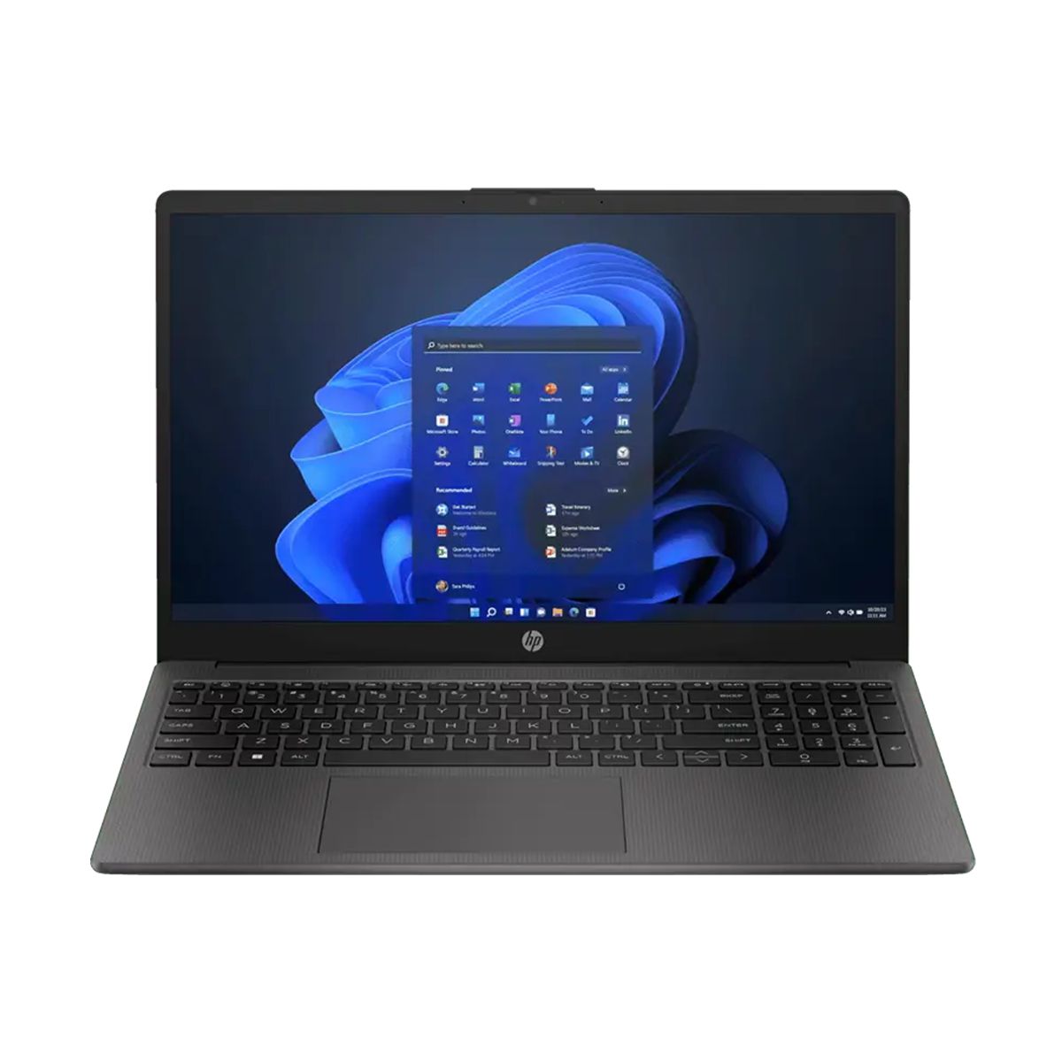 Computadora portatil HP 250R 15.6 pulgadas (C78E0AT#ABM). Procesador Intel Core 5 120U - Memoria RAM 8GB, SSD 512GB, Windows 11 home