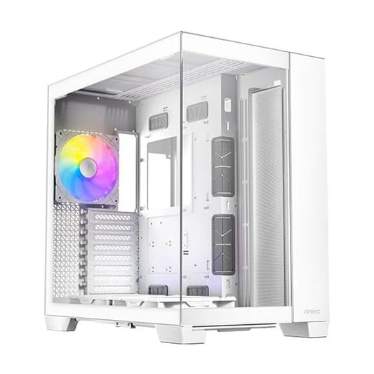 GABINETE ANTEC (C8 ARGB WHITE) CONSTELLATION C8 E-ATX, CRISTAL,S/FUENTE,3*FAN,2*USB 3.0,BLANCO