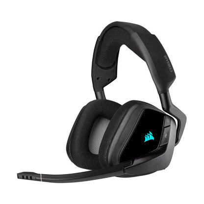 AUDIFONOS CORSAIR (CA-9011201-NA) VOID RGB ELITE WIRELESS NEGRO 7.1CH USB C/MIC COMP. PC