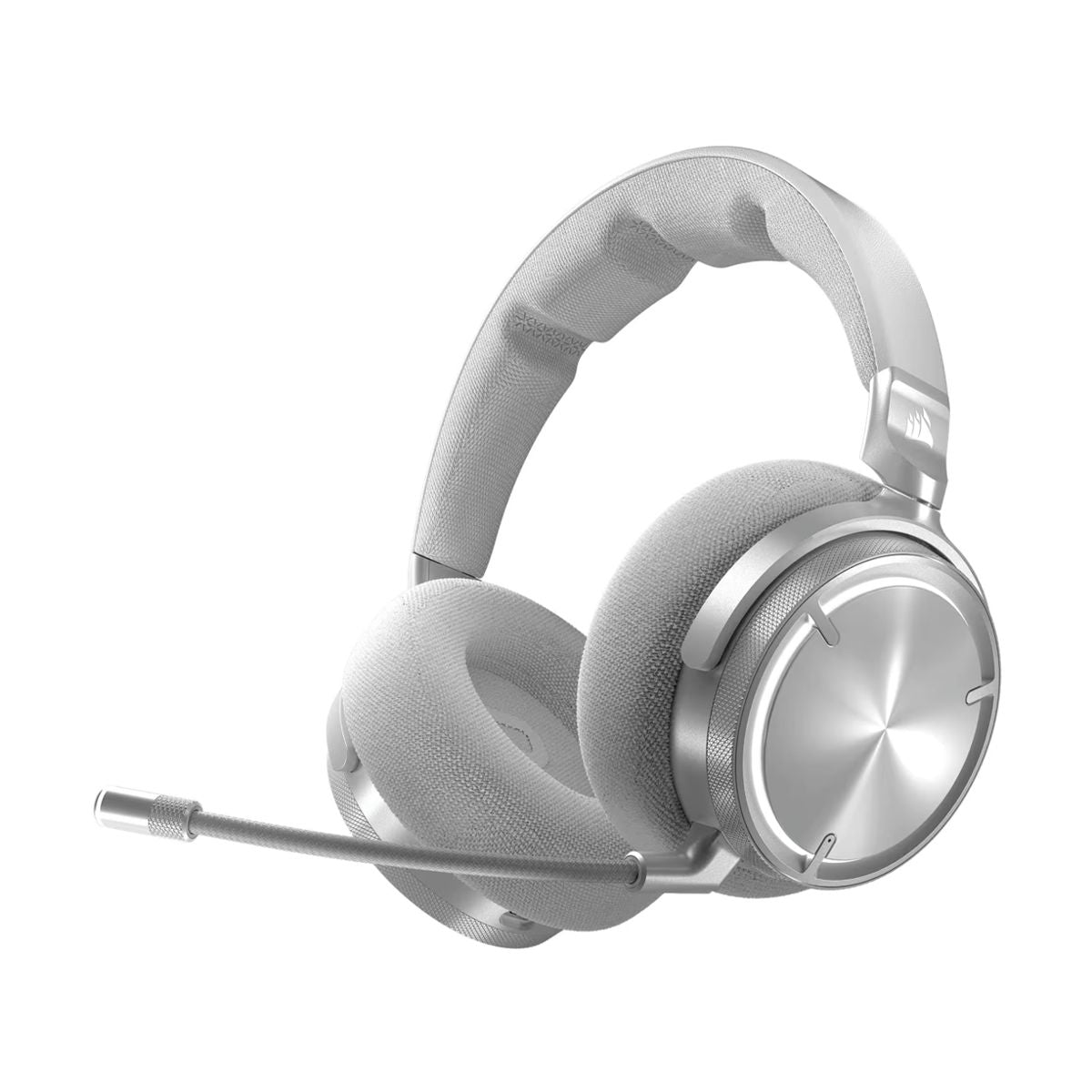 AUDIFONOS CORSAIR (CA-9011373-WW) VIRTUOSO MAX WIRELESS PLATA ,MIC COMP, PC, MAC, PS5