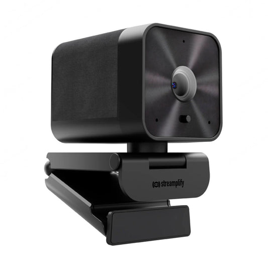 CAMARA WEB STREAMPLIFY (CAM G-QHD-4M30-BK) QHD, 4MP, 30FPS, USB, NEGRO