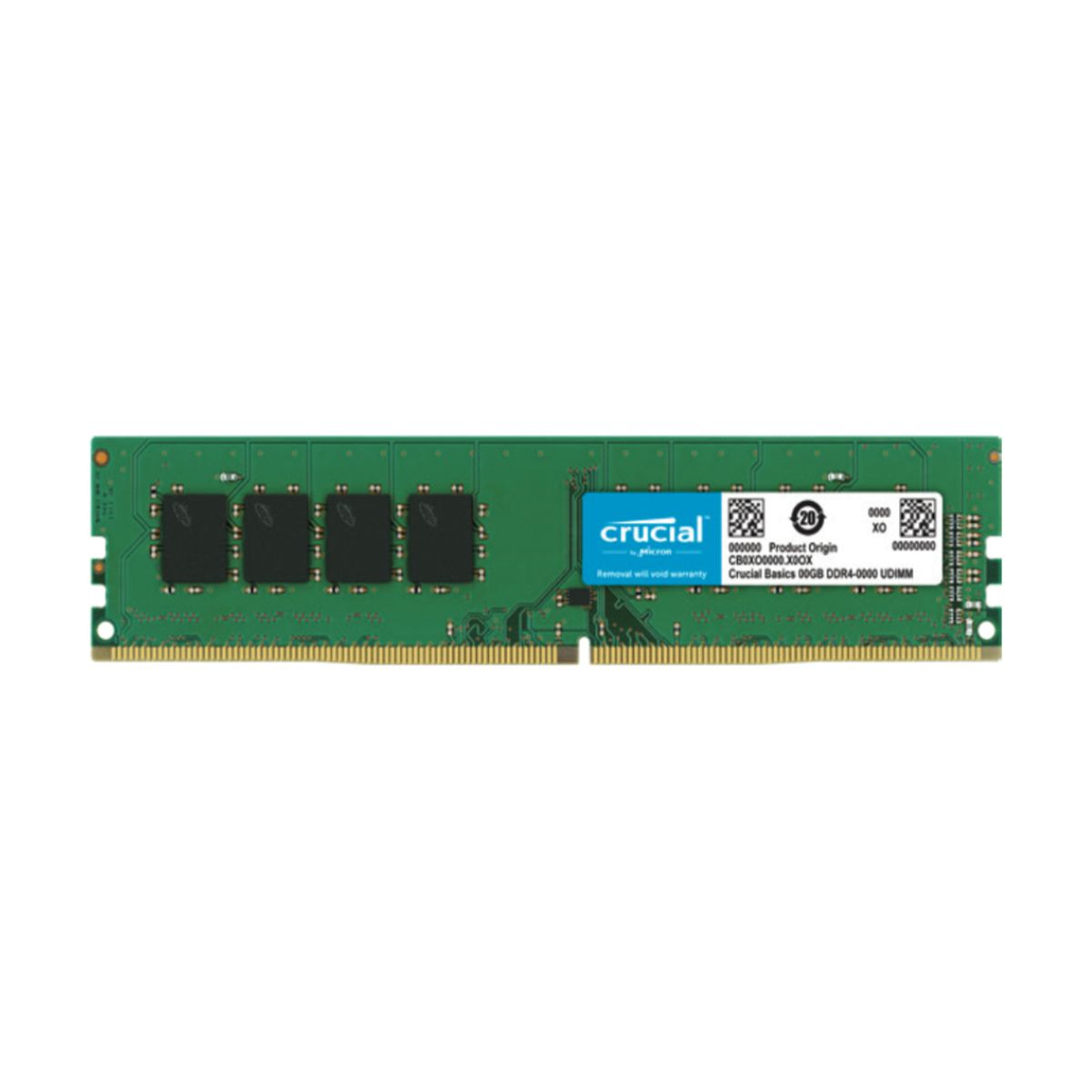 MEMORIA DIMM DDR4 CRUCIAL BASICS (CB8GU3200) 8GB 3200MHZ-CL22