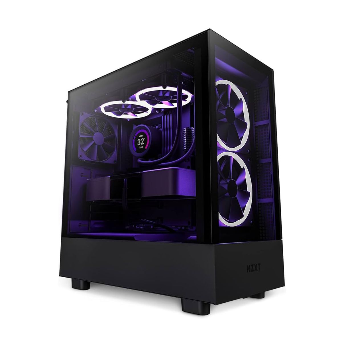 GAB NZXT H5 ELITE COMPACT NEGRO, ATX 