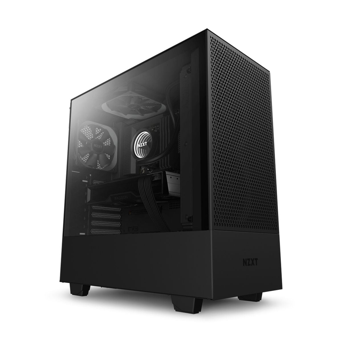 GABINETE NZXT (CC-H52FB-01) H5 FLOW EDITION MID-TOWER, ATX, NEGRO
