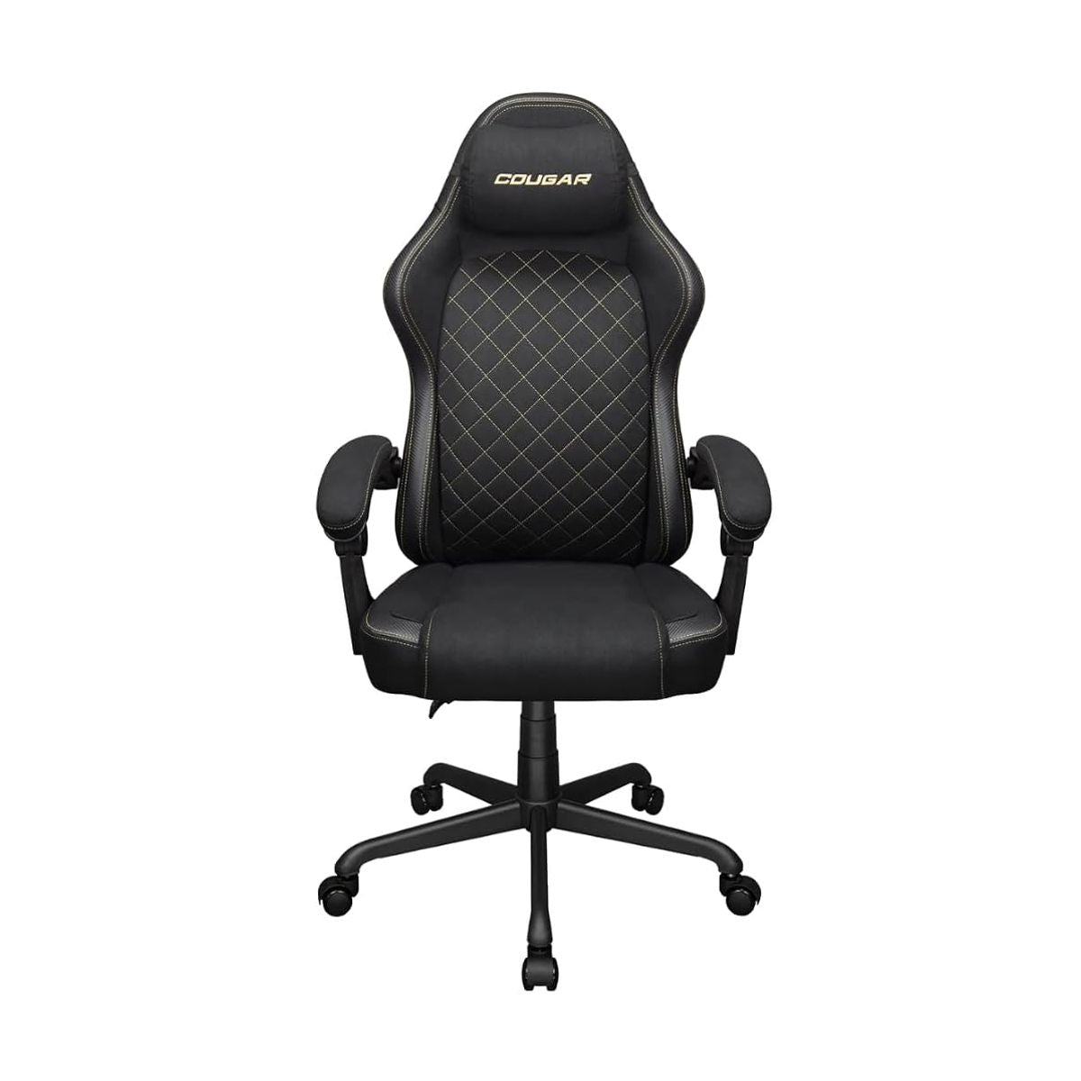 SILLA COUGAR GAMER ERGONOMICA FUSION EX GOLD F (CGR-FXF-GLB) BLACK