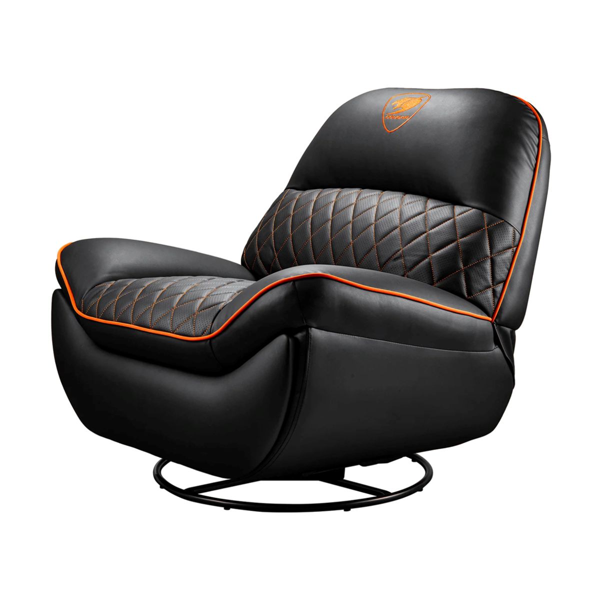 SOFA COUGAR OVERLORD (CGR-OVL-ORB) BLACK/ORANGE