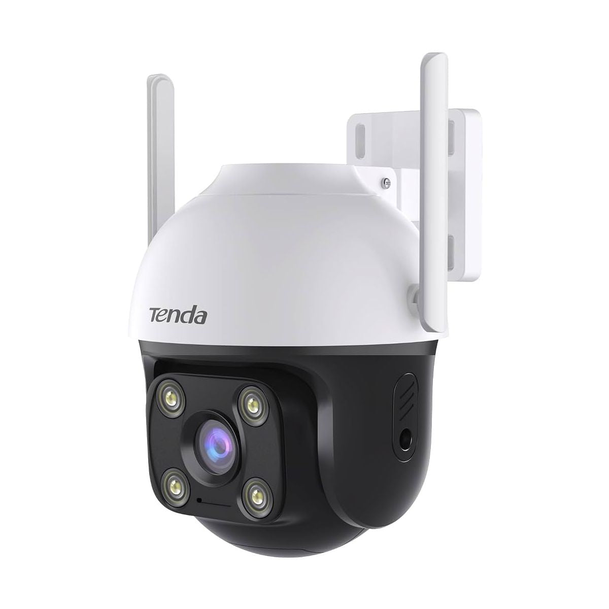 Camara de vigilancia para exteriores de alto rendimiento TENDA CH7 - integra cobertura visual de 360deg, vision nocturna a color y deteccion de personas.