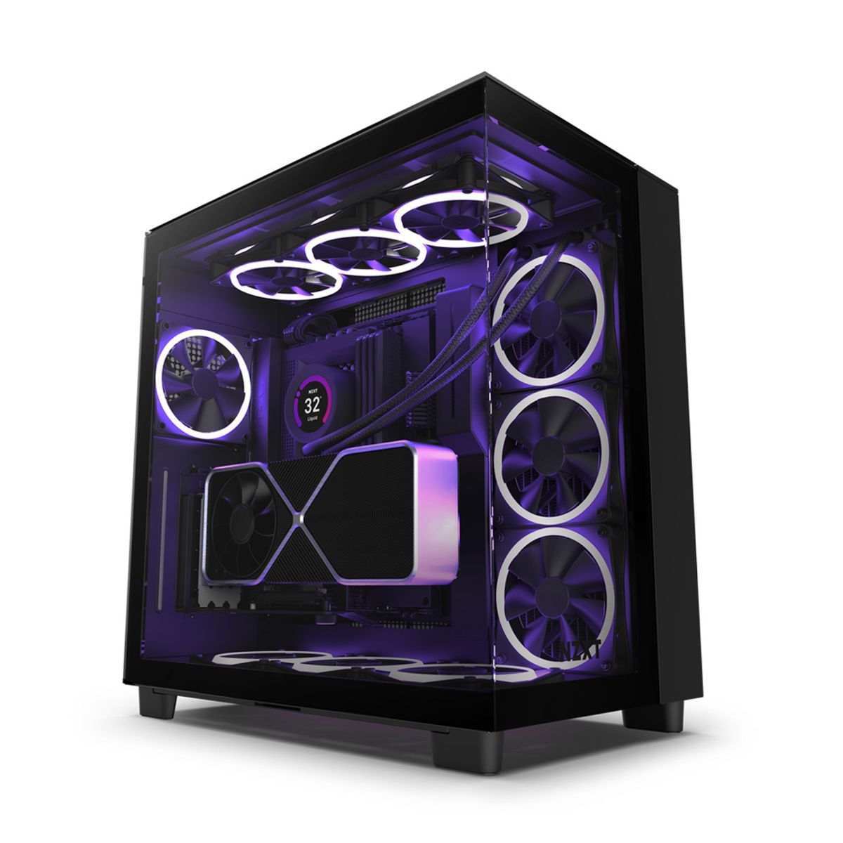 GAB NZXT H9 ELITE NEGRO, ATX