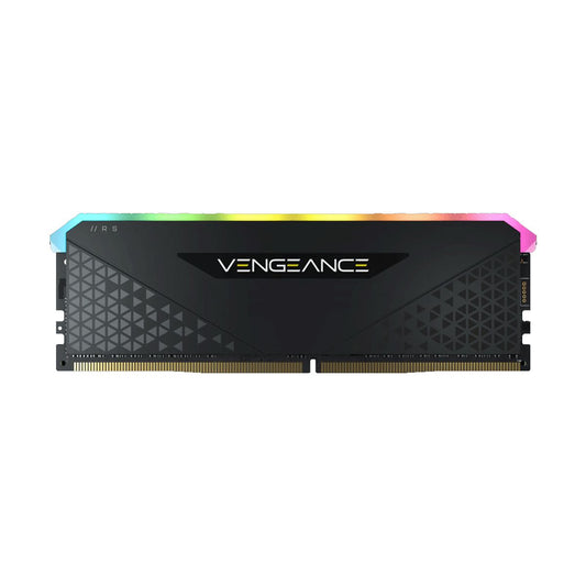 MEMORIA DIMM DDR4 CORSAIR (CMG16GX4M1E3200C16) 16GB 3200MHZ VENGEANCE RGB RS NEGRO CL16