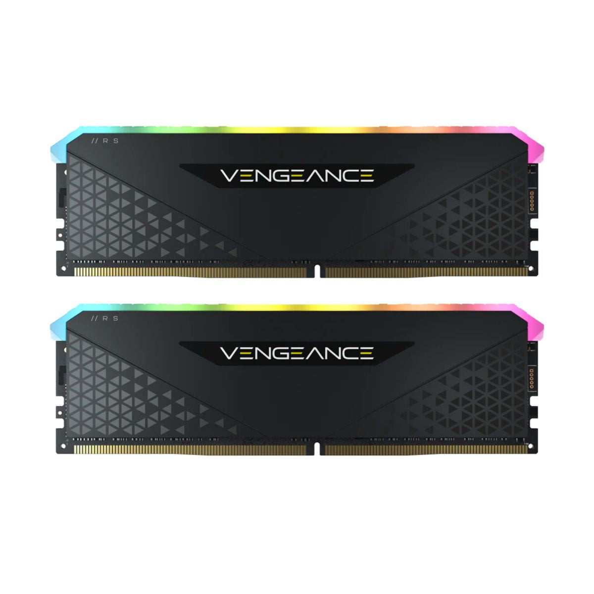 MEMORIA DIMM DDR4 CORSAIR (CMG16GX4M2D3600C18) 16GB 3600MHZ (2X8GB) VENGEANCE RGB RS NEGRO CL18