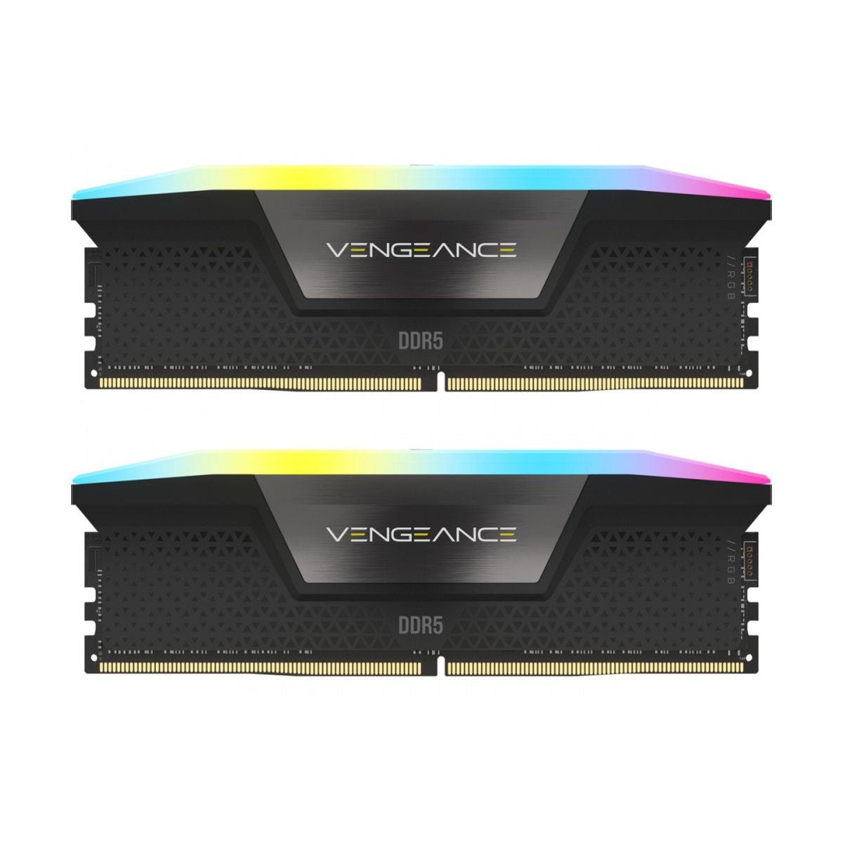 MEMORIA DIMM DDR5 CORSAIR (CMH32GX5M2X7200C34) 32GB 7200MHZ (2X16GB) VENGEANCE RGB,NEGRO CL34-96