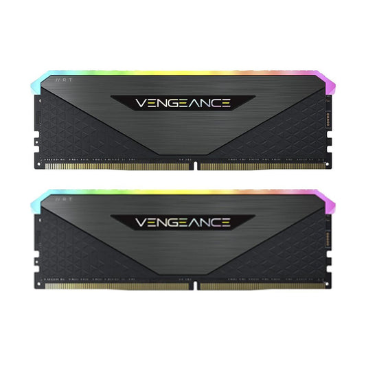 MEMORIA DIMM DDR5 CORSAIR (CMH64GX5M2B5200C40) 64GB (2X32GB) 5200MHZ VENGEANCE RGB NEGRO