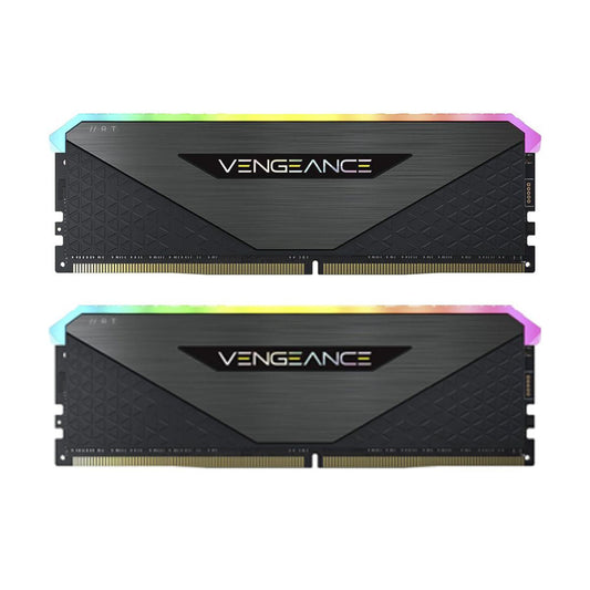 MEMORIA DIMM DDR5 CORSAIR (CMH64GX5M2B5200C40) 64GB (2X32GB) 5200MHZ VENGEANCE RGB NEGRO