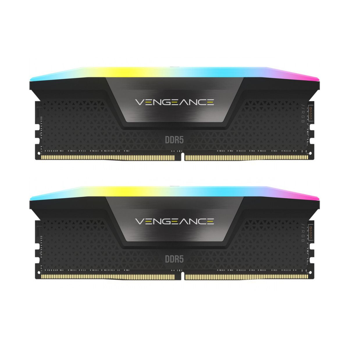 MEMORIA DIMM DDR5 CORSAIR (CMH96GX5M2B5600C40) 96GB 5600MHZ (2X48GB) VENGEANCE RGB,NEGRO CL40-77