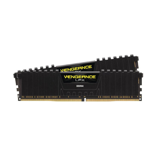 MEMORIA DIMM DDR4 CORSAIR (CMK32GX4M2E3200C16) 32GB 3200MHZ (2X16GB) VENGEANCE LPX NEGRO CL16