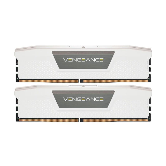 MEMORIA DIMM DDR5 CORSAIR (CMK32GX5M2B5200C40W) 32GB (2X16GB) 5200MHZ VENGEANCE BLANCO