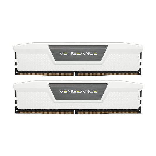 MEMORIA DIMM DDR5 CORSAIR (CMK32GX5M2B6400C32W) 32GB 6400MHZ (2X16GB) VENGEANCE,BLANCO CL32-84