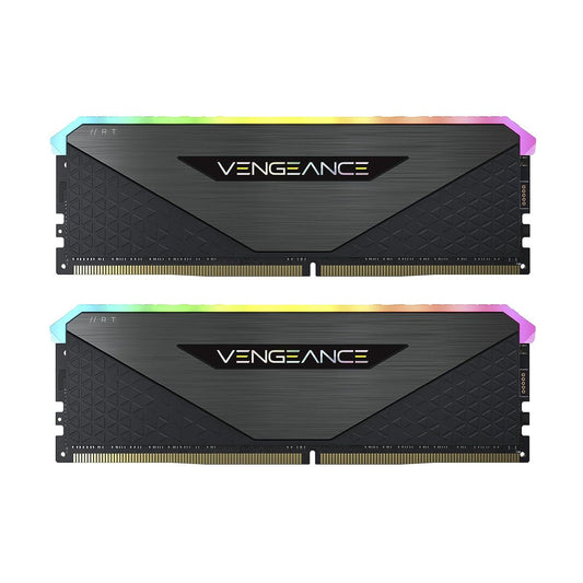 MEMORIA DIMM DDR4 CORSAIR (CMN16GX4M2Z3600C18) 16GB 3600MHZ (2X8GB) VENGEANCE RGB RT NEGRO CL18