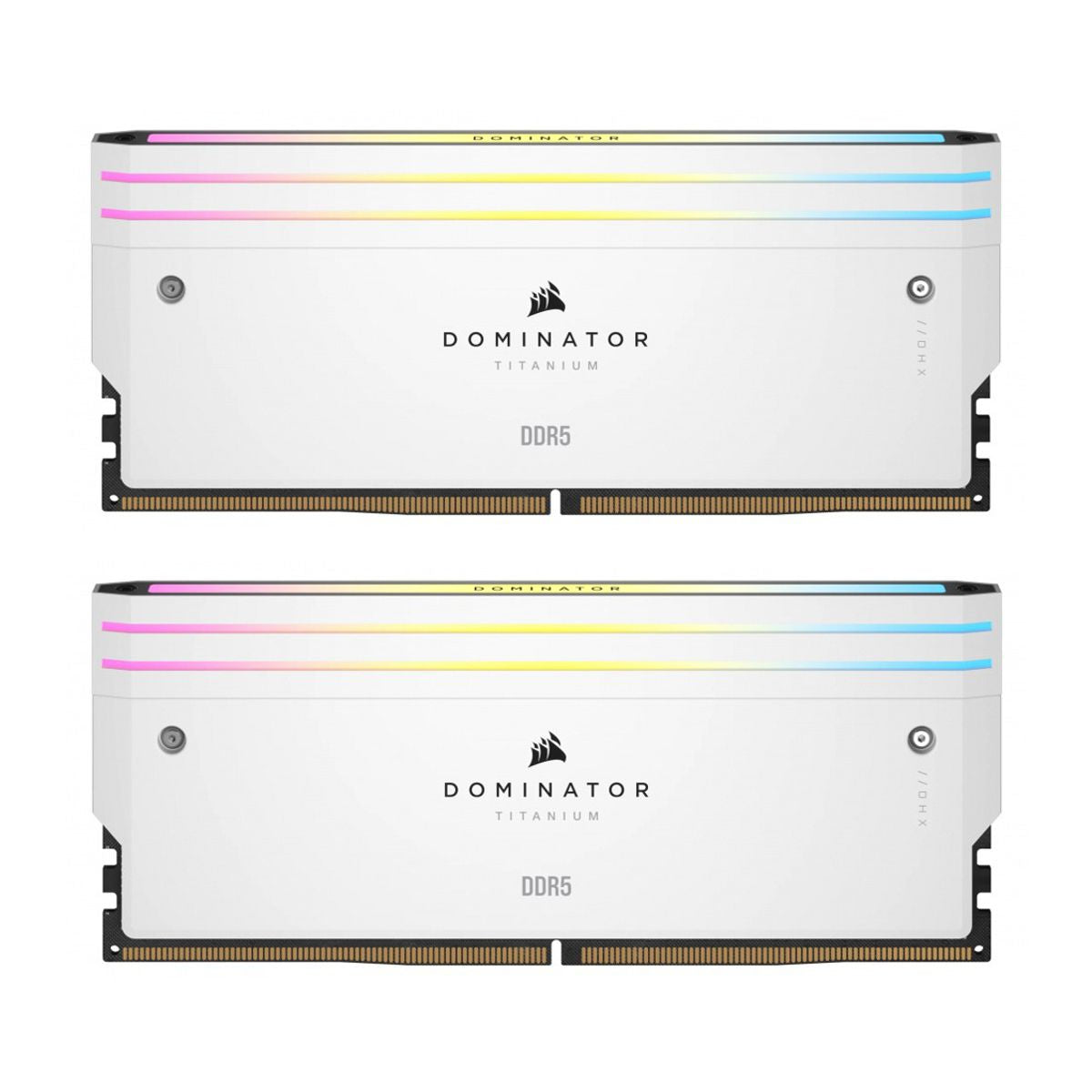MEMORIA DIMM DDR5 CORSAIR (CMP48GX5M2B7000C36W) 48GB 7000MHZ (2X24GB) DOMINATOR TITANIUM,BLANCO