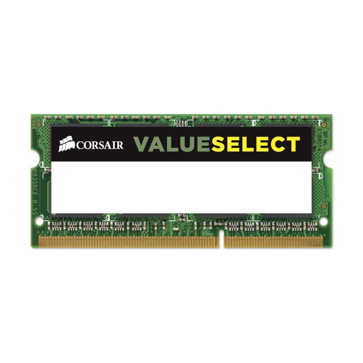 MEMORIA SODIMM DDR3L CORSAIR (CMSO8GX3M1C1600C11) 8GB 1600MHZ VALUE BAJO VOLTAJE CL11