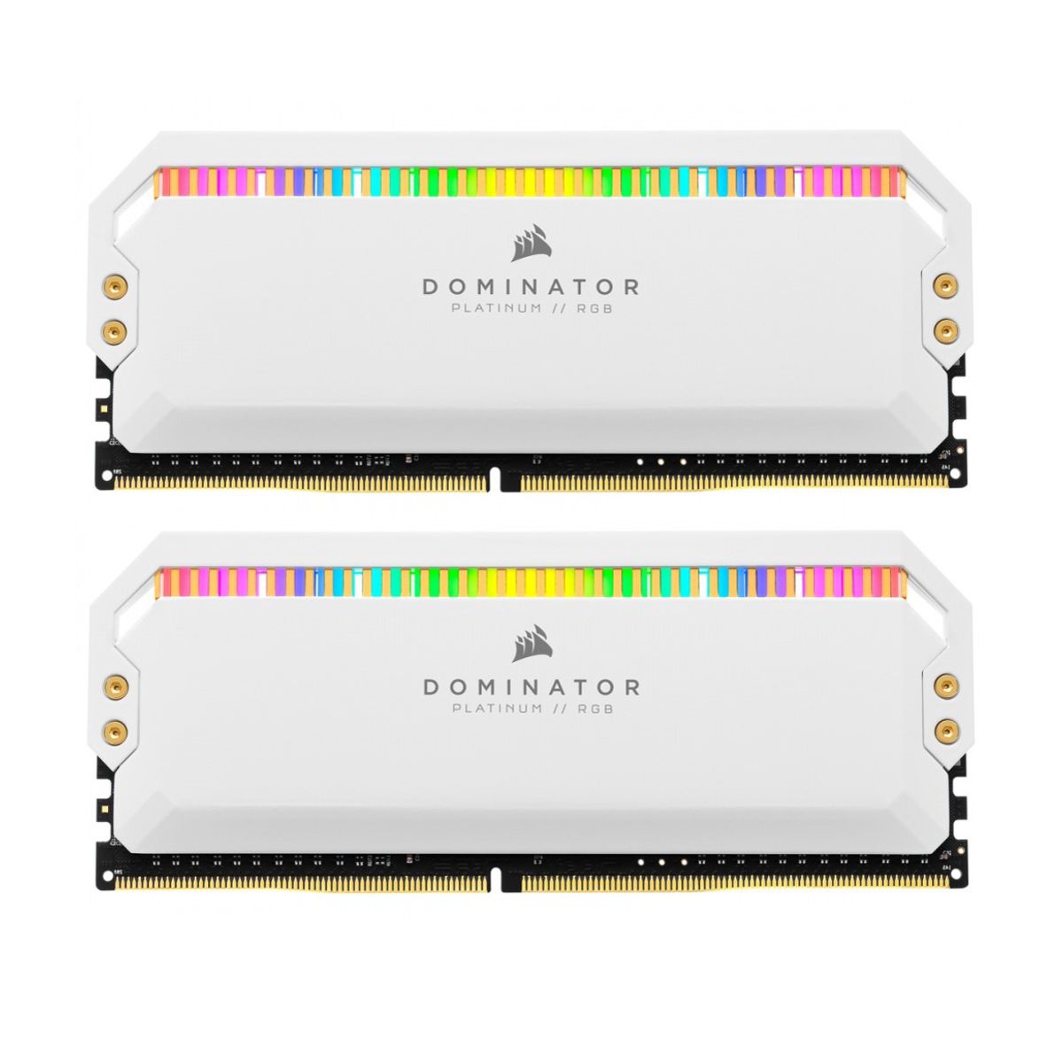 MEMORIA DIMM DDR4 CORSAIR (CMT16GX4M2C3200C16W)16GB(2X8GB)3200MHZ DOMINATOR PLATINUM RGB BLANCO CL16