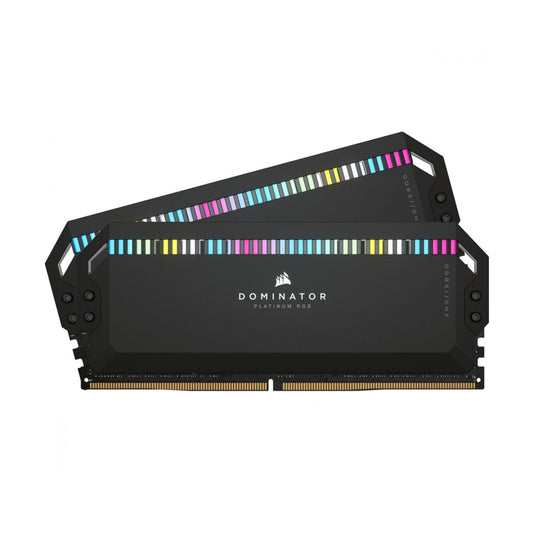 MEMORIA DIMM DDR5 CORSAIR (CMT32GX5M2E6000C36) 32GB 6000MHZ (2X16GB) DOMINATOR PLATINUM DISIP.NEGRO