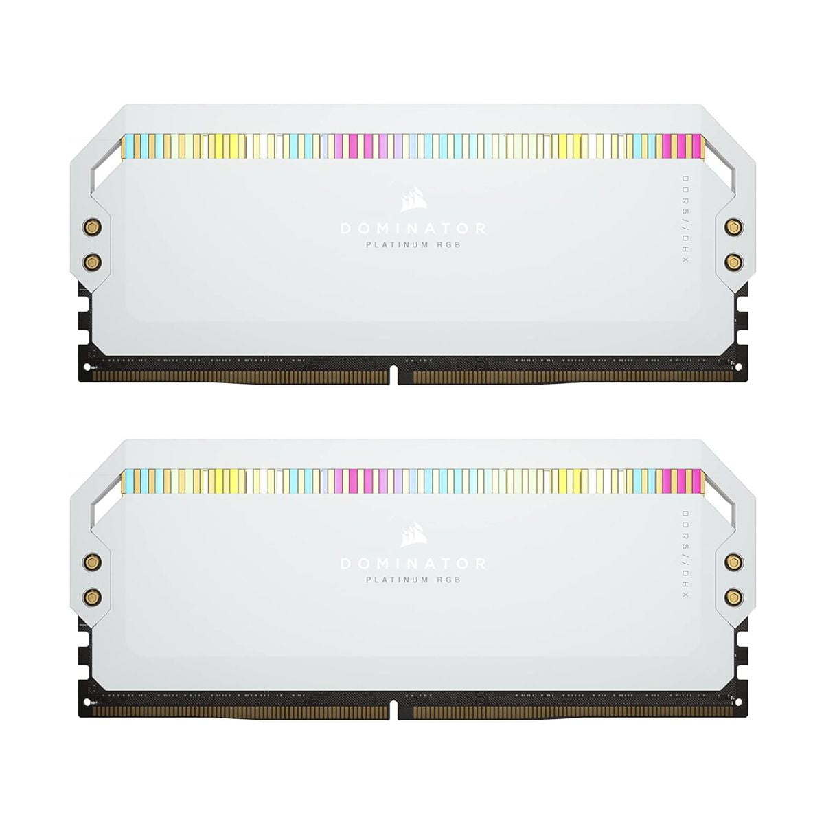 MEMORIA DIMM DDR5 CORSAIR (CMT64GX5M2B5200C40W) 64GB 5200MHZ (2X32GB) DOMINATOR PLATINUM RGB,BLANCO