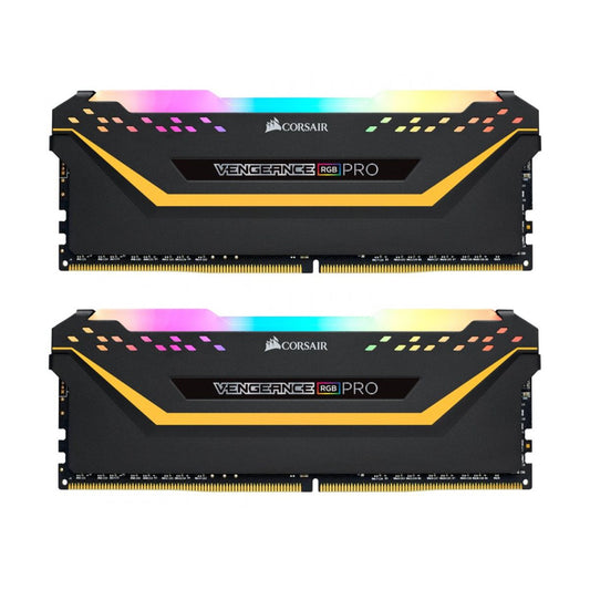 MEMORIA DIMM DDR4 CORSAIR (CMW16GX4M2C3200C16-TUF) 16GB 3200MHZ (2X8GB) VENGEANCE RGB TUF NEGRO CL16
