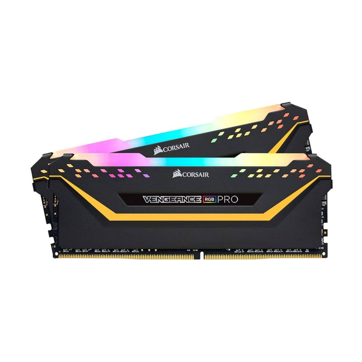 MEMORIA DIMM DDR4 CORSAIR (CMW32GX4M2E3200C16-TUF) 32GB 3200MHZ (2X16GB) VENGEANCE RGB PRO,NEGRO