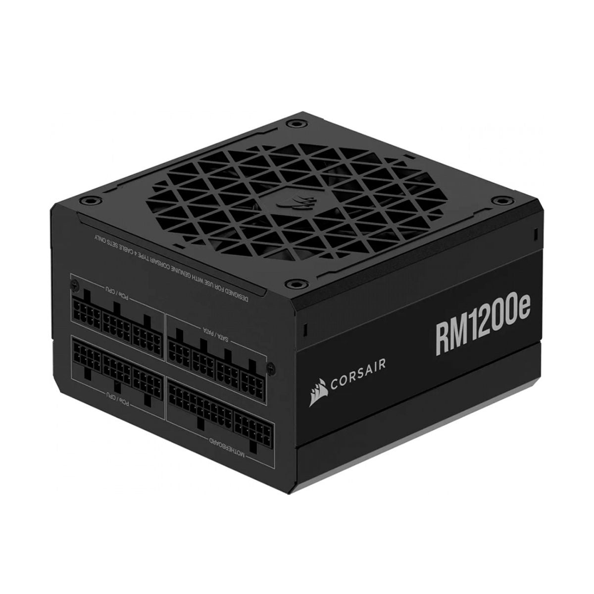 FUENTE DE PODER CORSAIR (CP-9020258-NA) RM1200E, 1200W, FULL MODULAR, 80 PLUS GOLD, NEGRA