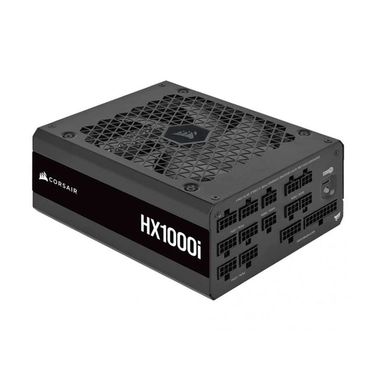 FUENTE DE PODER CORSAIR (CP-9020259-NA) HX1000I,1000W,FULL MODULAR,80 PLUS PLATINUM,NEGRO