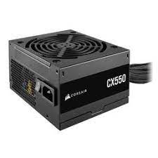 FUENTE DE PODER CORSAIR (CP-9020277-NA) CX550,550W,80 PLUS BRONZE,3 SATA,2 PCIE,VENT 120MM,NEGRO