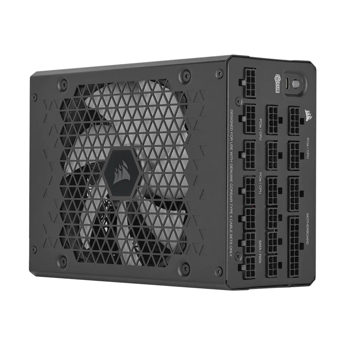 FUENTE DE PODER CORSAIR (CP-9020307-NA) HX1200I, 1200W, FULL MODULAR, PLATINUM, NEGRA