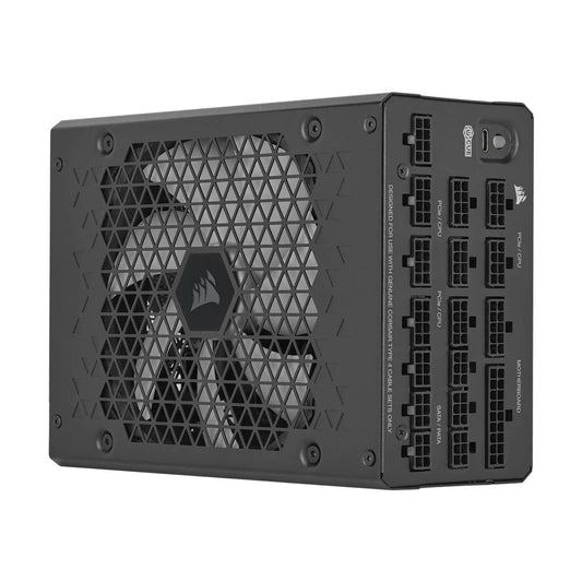 FUENTE DE PODER CORSAIR (CP-9020307-NA) HX1200I, 1200W, FULL MODULAR, PLATINUM, NEGRA