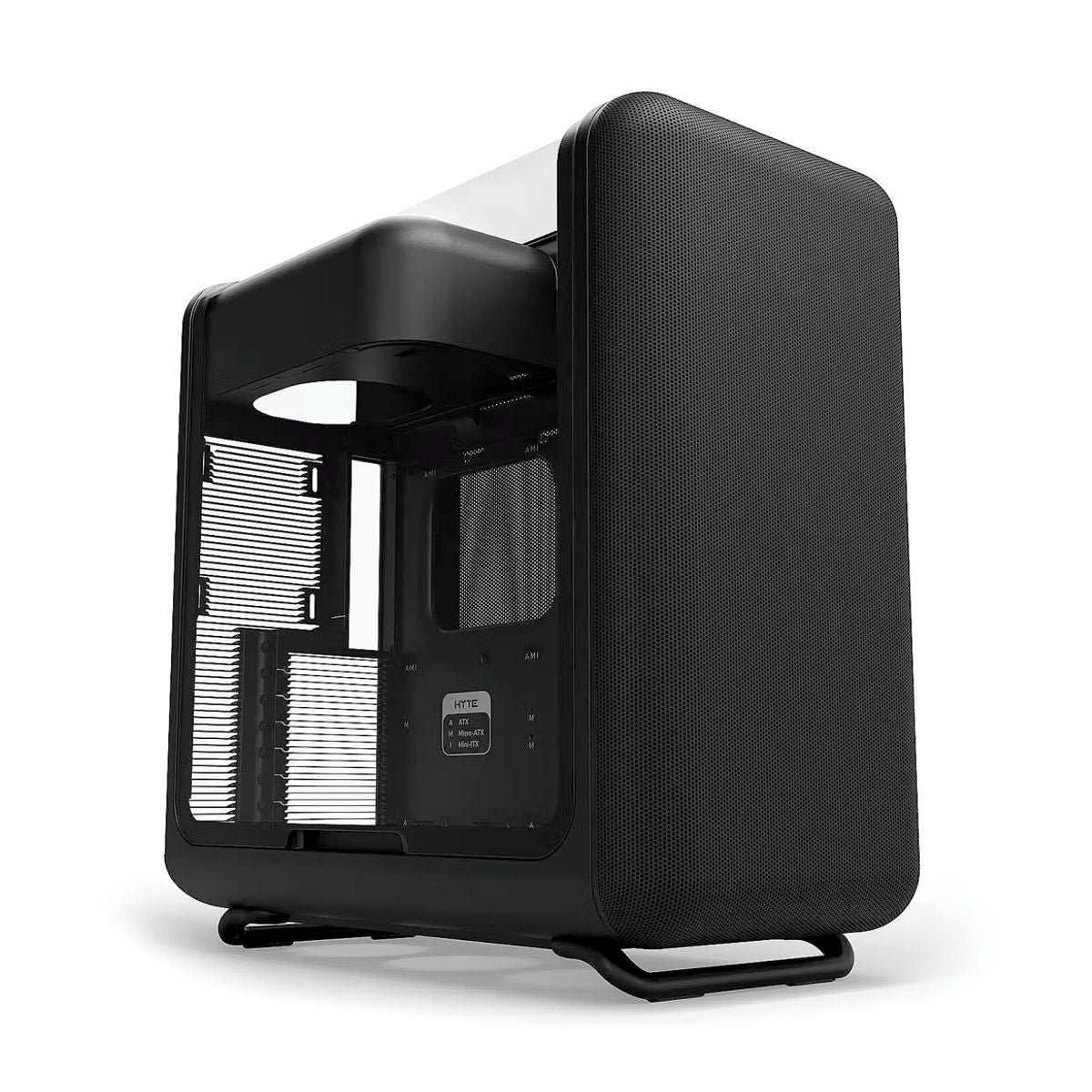 GABINETE HYTE (CS-HYTE-X50G-BB) X50,ATX,VIDRIO BISELADO CURVO PANEL LATERAL,NEGRO,S/FUENTE