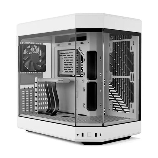 GABINETE HYTE (CS-HYTE-Y60-WW) Y60,CAMDUAL,VIDRIO PANORAMICO,ATX,3FAN,CABLE RISER INCL,BL,S/FUENTE