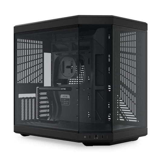GABINETE HYTE (CS-HYTE-Y70-B) Y70 EDICION ESTANDAR,MEDIA TORRE,CABLE RISER INCL,NEGRO,S/FUENTE