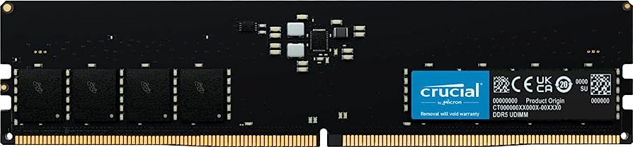 MEMORIA DIMM DDR5 CRUCIAL (CT16G48C40U5) 16GB 4800MHZ