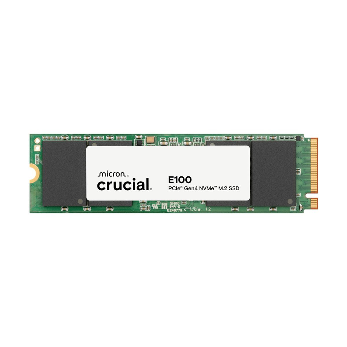 UNIDAD SSD M.2 CRUCIAL 2TB (CT2000E100SSD8) E100, PCIE GEN4, NVME, 2280