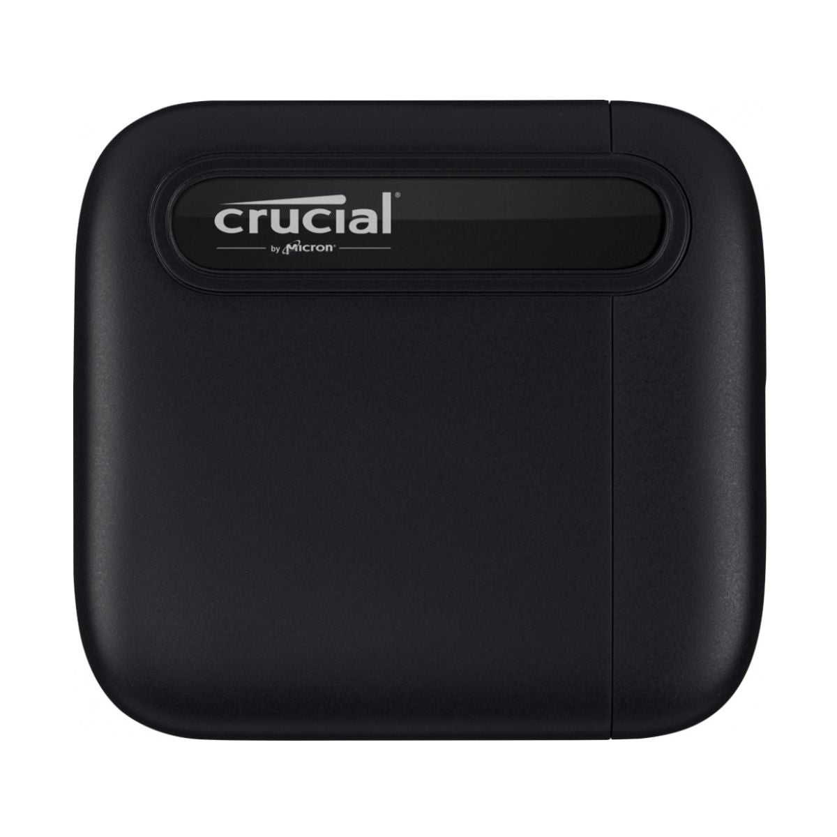 UNIDAD SSD PORTABLE CRUCIAL 2TB (CT2000X6SSD9) X6, USB 3.2, USB-C, NEGRO