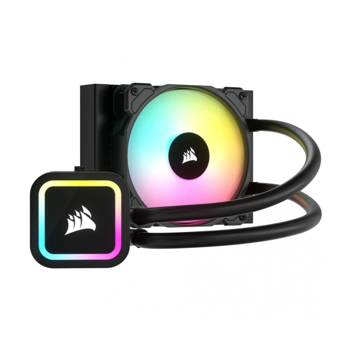 VENTILADOR P/CPU CORSAIR (CW-9060064-WW2) H60X RGB ELITE,120MM,1 FAN,ENFRIAMIENTO LIQUIDO