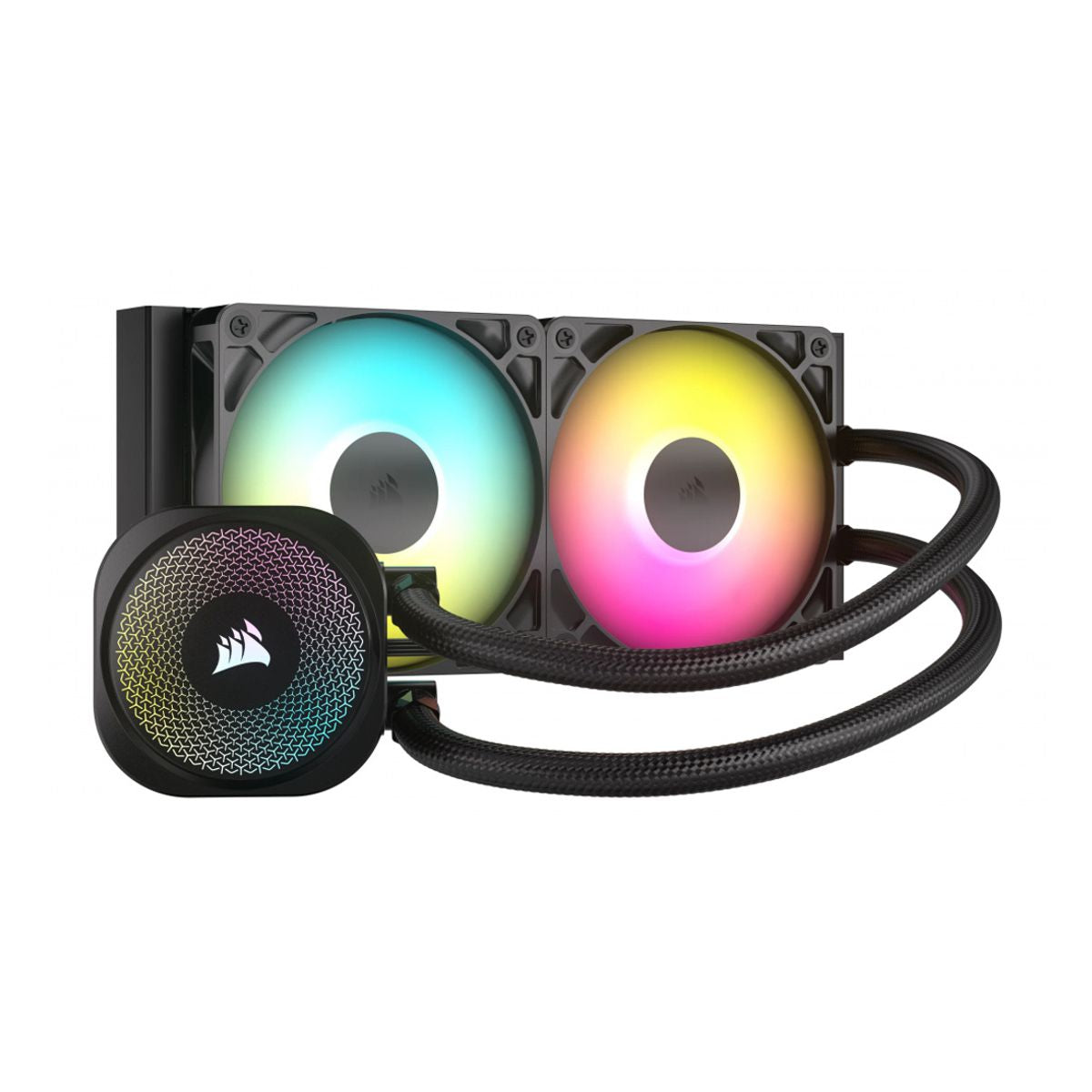 VENTILADOR P/CPU CORSAIR (CW-9060092-WW) NAUTILUS 240 RS ARGB ,2*FAN,ENFRIAMIENTO LIQUIDO