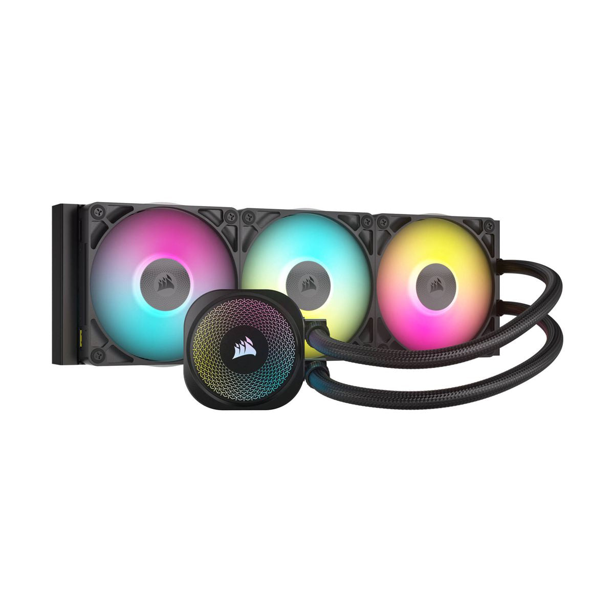 VENTILADOR P/CPU CORSAIR (CW-9061018-WW) ICUE LINK TITAN RX RGB,360MM,ENFRIAMIENTO LIQUIDO,NEGRO