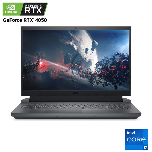 Laptop Gamer Dell G5 5530 15.6" Full HD Intel Core i7-13650HX 3.60GHz 16GB 512GB SSD NVIDIA GeForce RTX 4050 Windows 11 Home 64-bit Español Gris